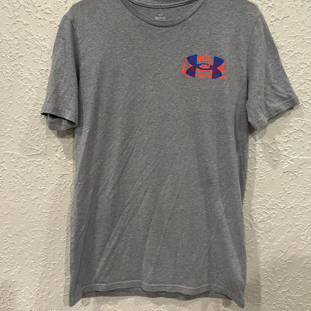 Under Armour Gray Short Sleeve Tee with Logo